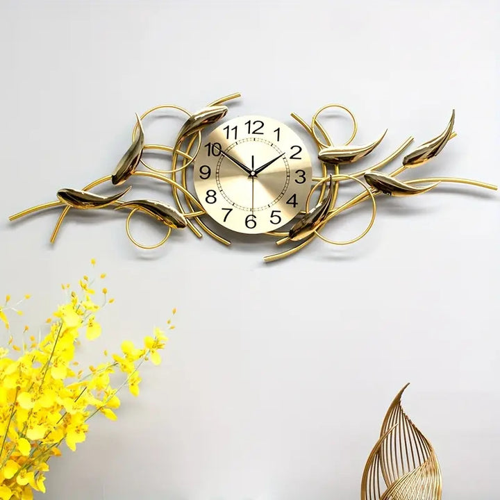 Ornate Decorative Metal Wall Clock Kalsten