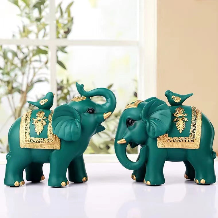 Decorative Elephant Figurine Kalsten
