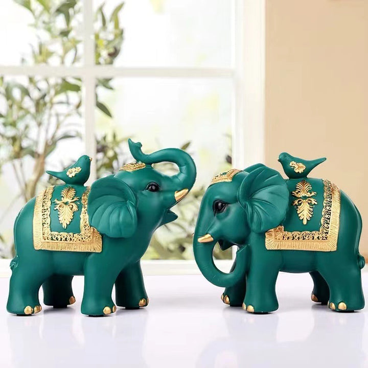 Decorative Elephant Figurine Kalsten