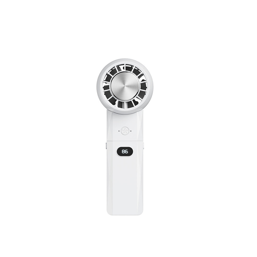 Women's portable USB fan with digital display Kalsten