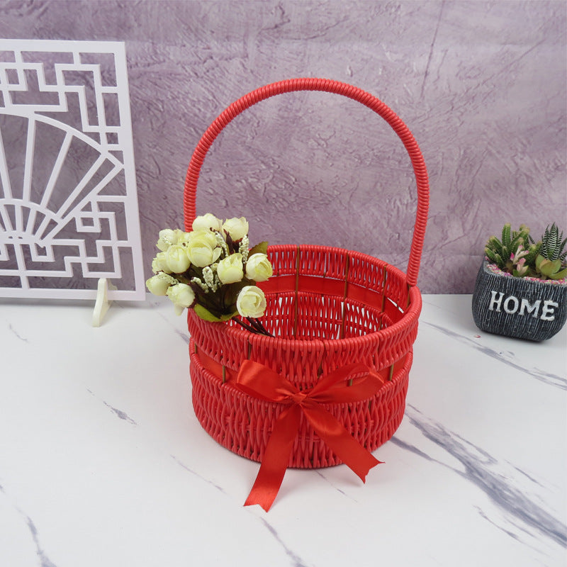 Decorative Handwoven Storage Basket Kalsten