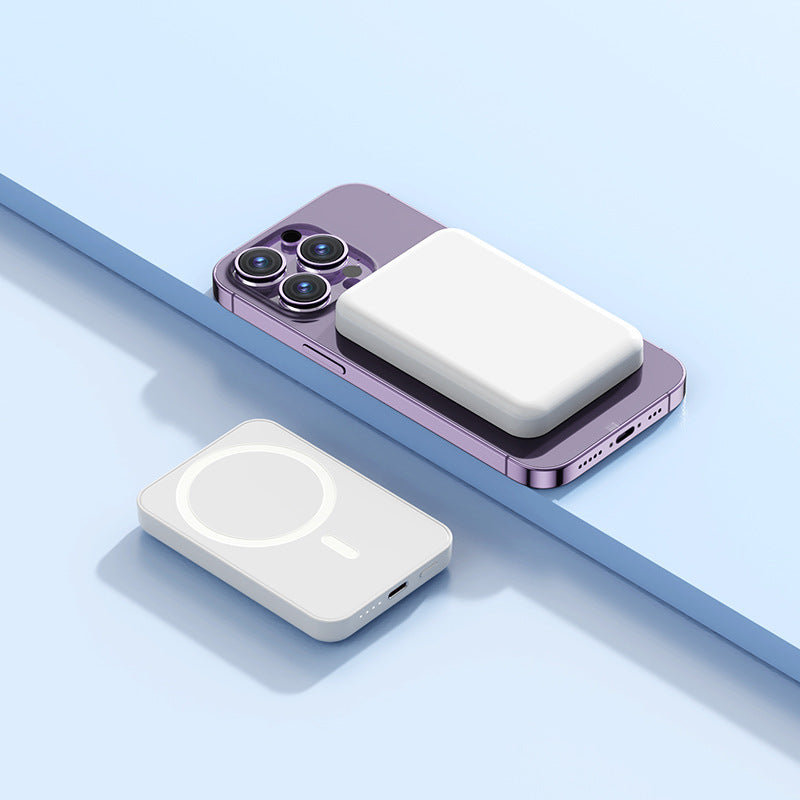 Magnetic Wireless Powerbank with integrated charging concept Kalsten