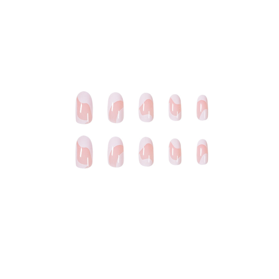 Artistic stiletto nails with elegant color structures Kalsten