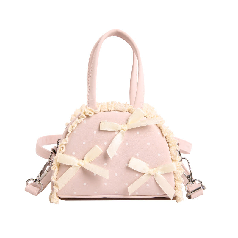 WoCharming Bow-Embellished Everyday Handbag Kalsten