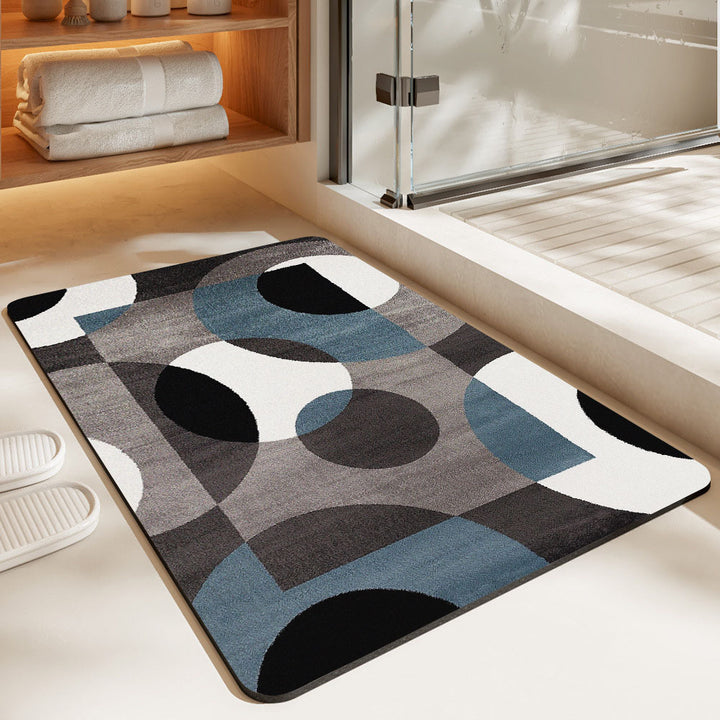 Non-Slip Modern Bath Mat Kalsten