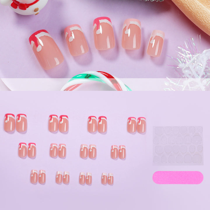 Customizable Festive Press-On Nail Set kalsten