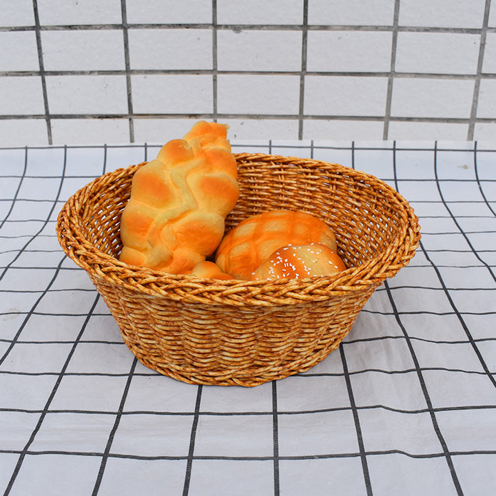 Decorative Handmade Wicker Fruit Bowl Kalsten