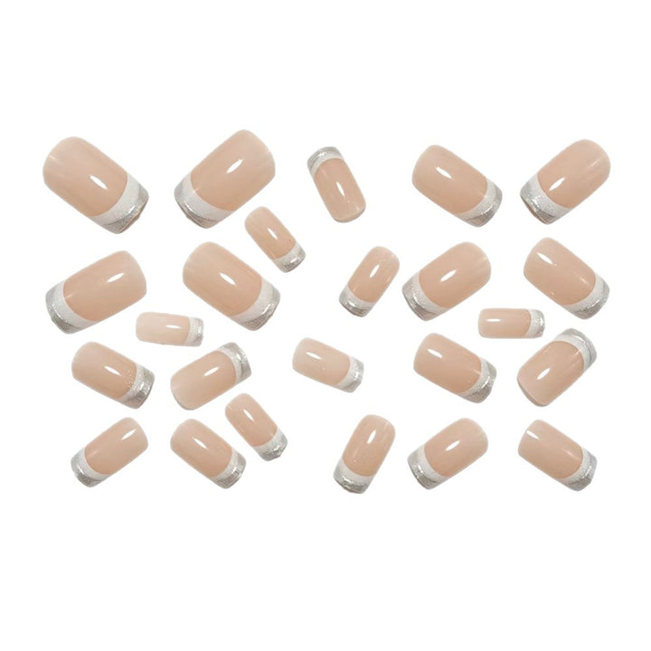 Artificial nails with elegant French tips Kalsten