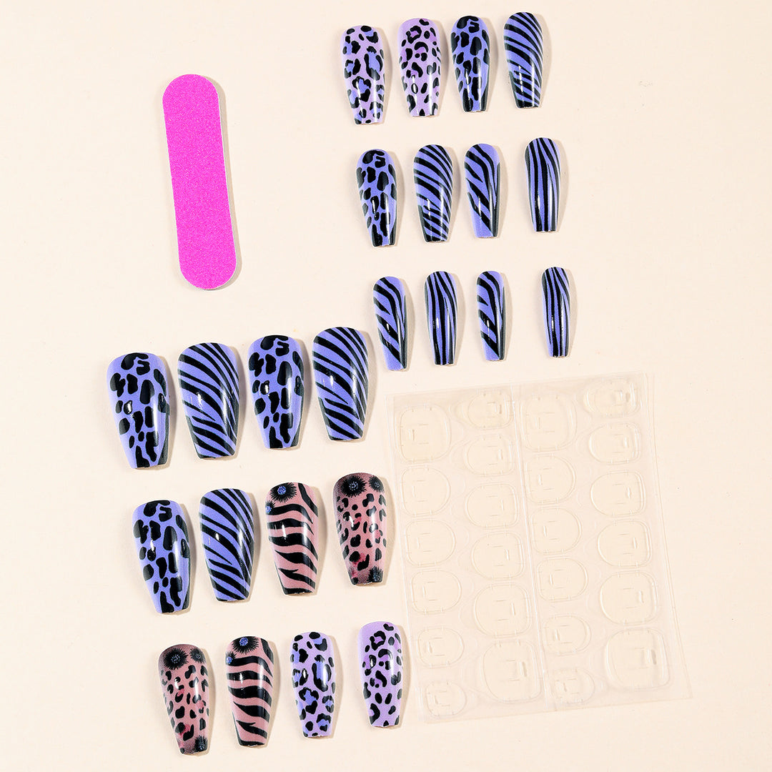 Trendy Animal Print Nail Art Set Kalsten