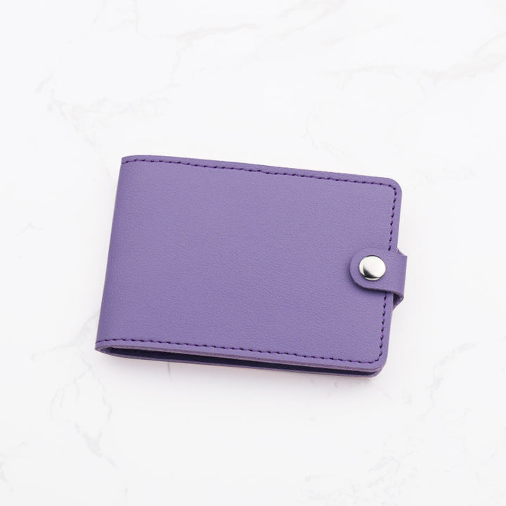 Compact Leather Card Wallet