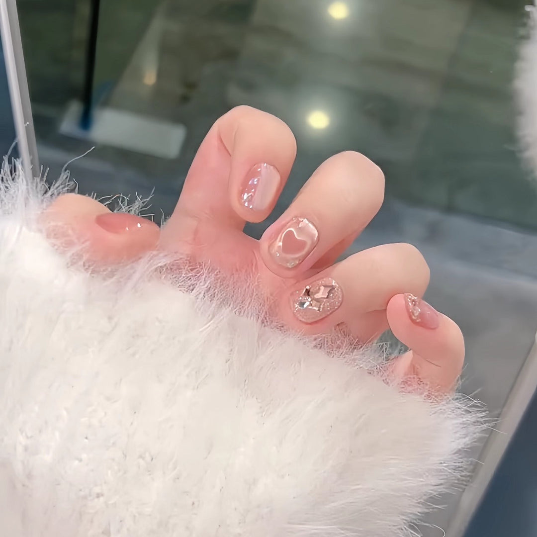 Stylish Decorative Press-On Nail Set