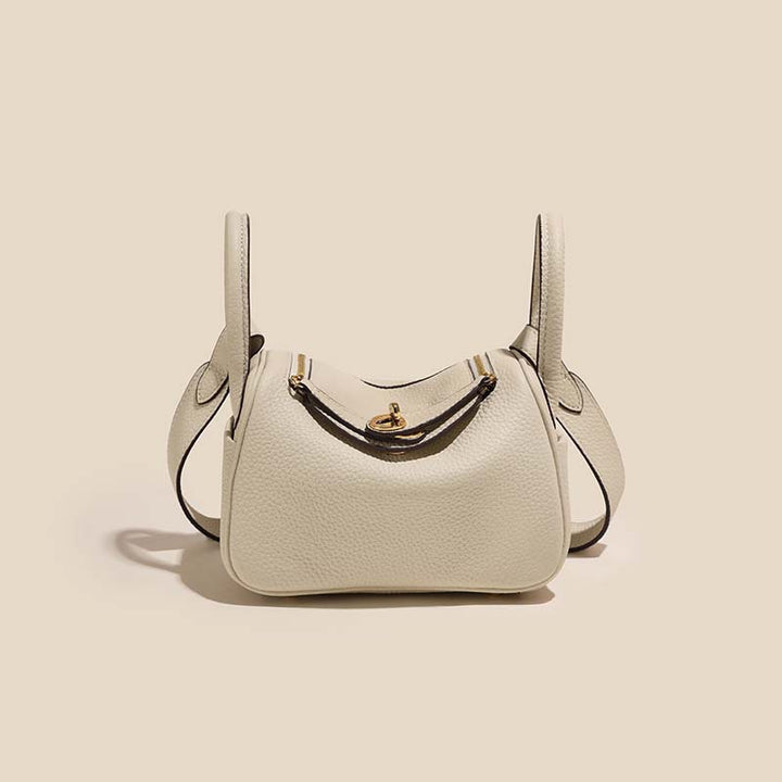 Structured Leather Handbag Kalsten
