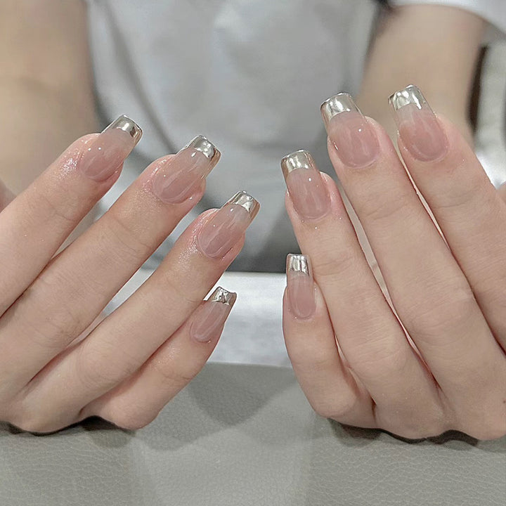 Premium Rhinestone-Embellished Press-On Nails Kalsten