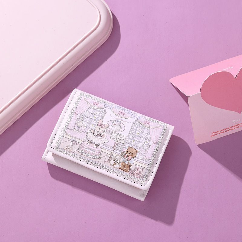 Cute Illustrated Coin Wallet Kalsten