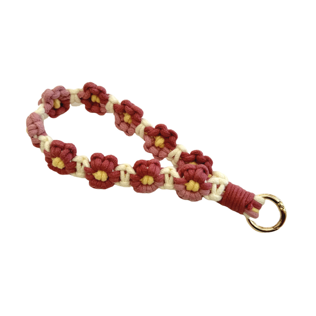 Handcrafted Macrame Keychain Holder Kalsten