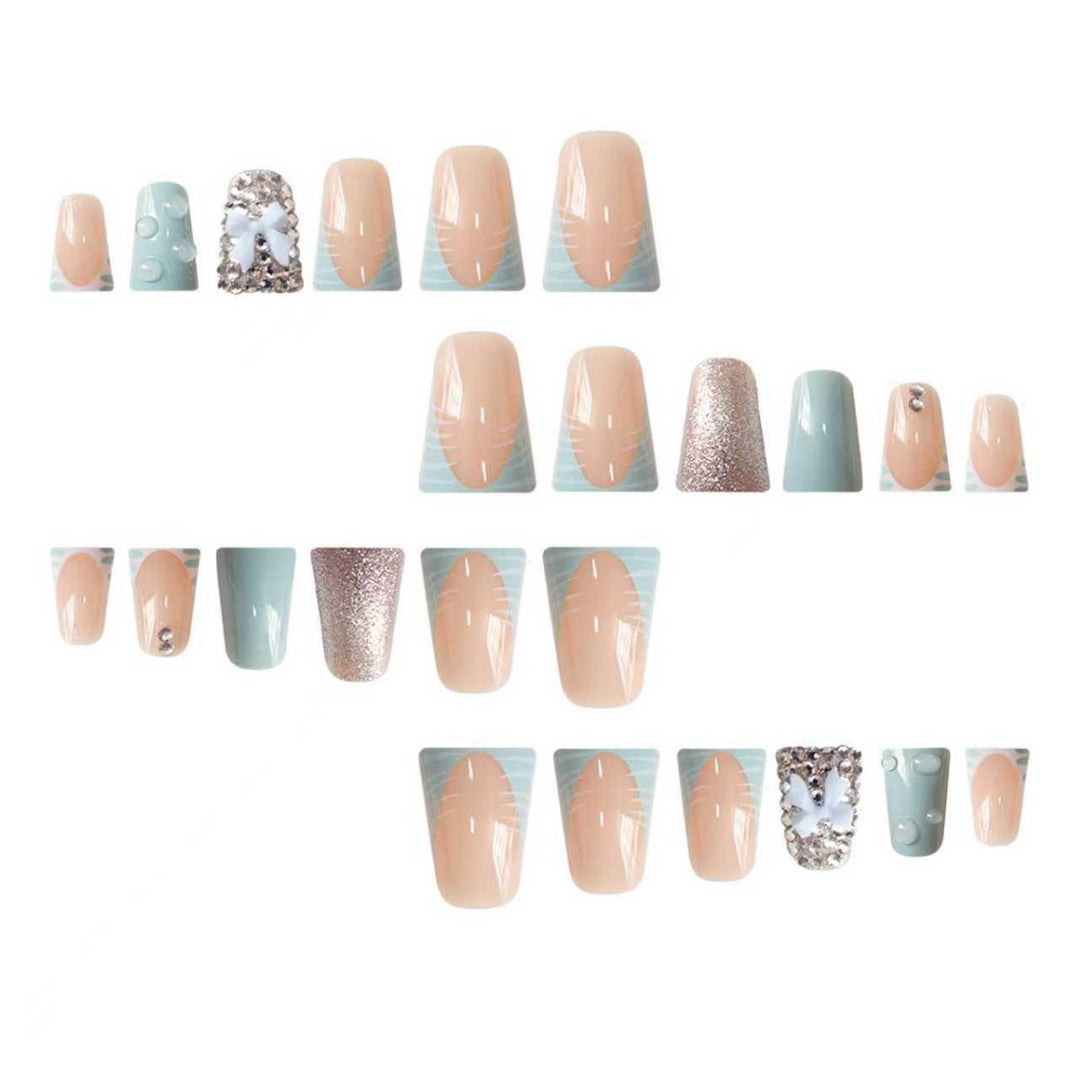 Decorative 3D Press-On Nail Extensions Kalsten