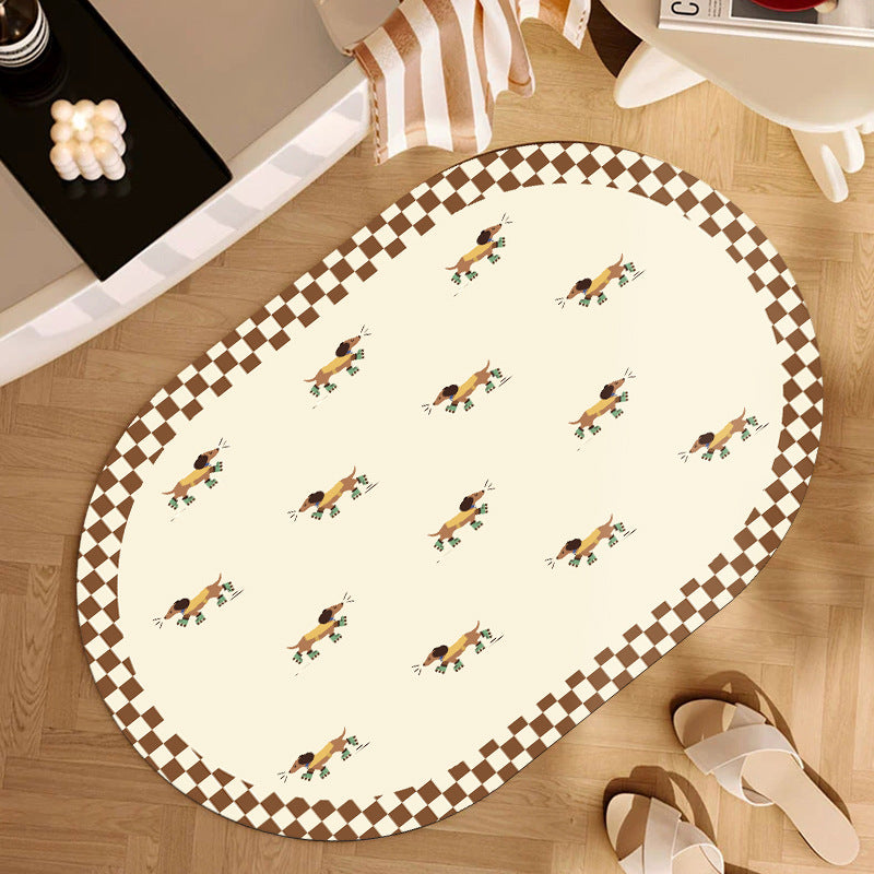Fun Pet-Themed Area Mat