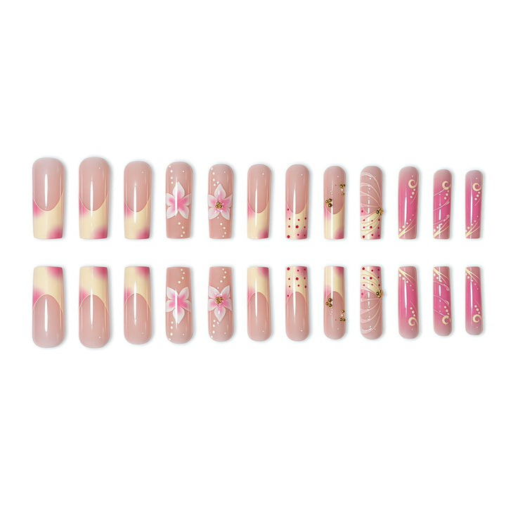 Floral Artisan Press-On Nail Set Kalsten