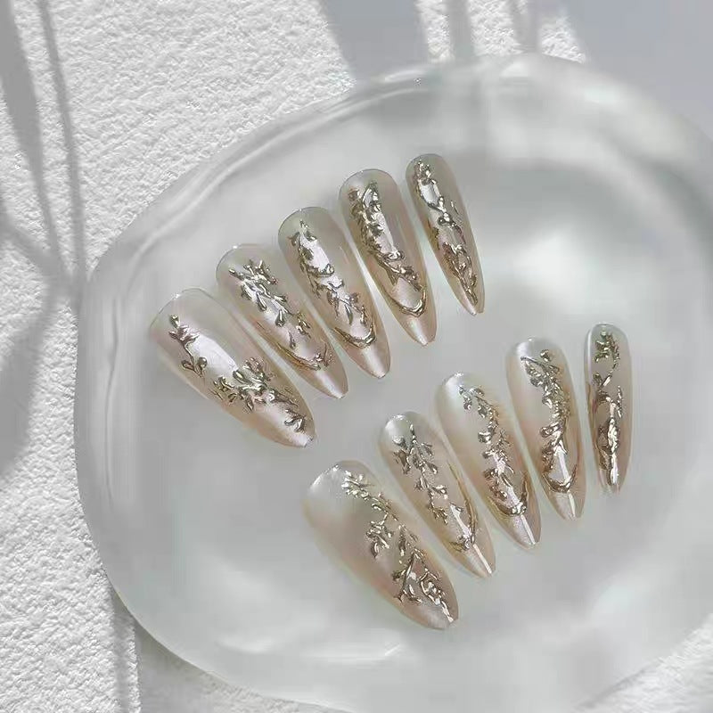 Artistic Sculpted Press-On Nails Kalsten