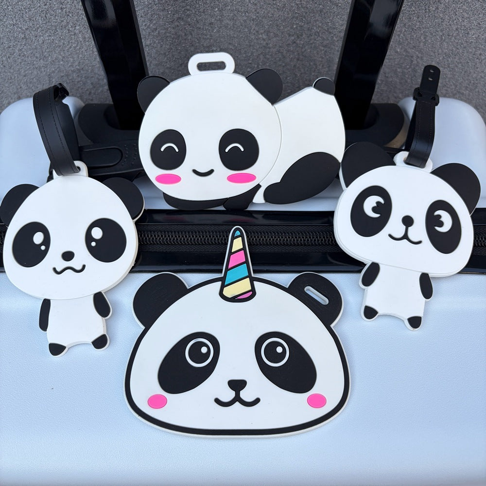 Panda-Themed Luggage Identifier Kalsten