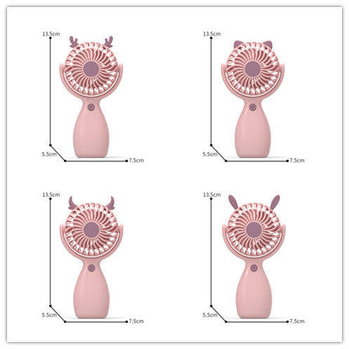 Women's portable handheld fan with creative design Kalsten