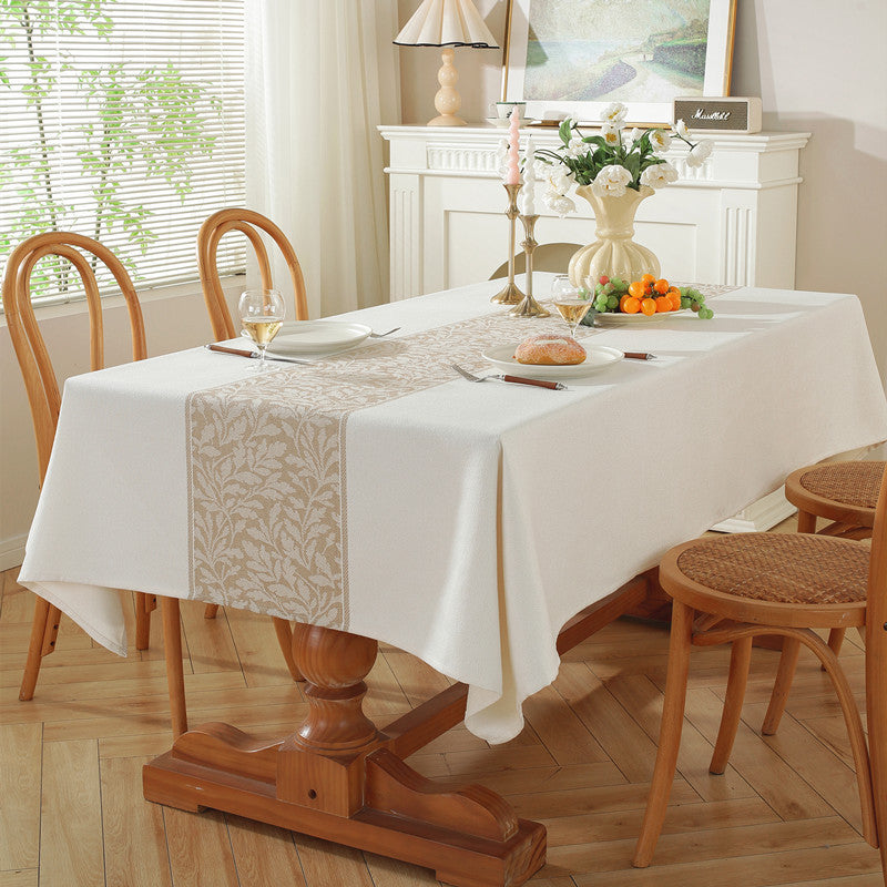 Decorative Woven Tablecloth