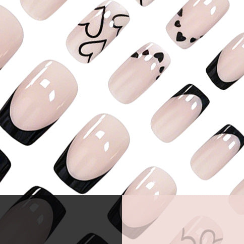 Heart-Inspired Acrylic Nail Art Set Kalsten