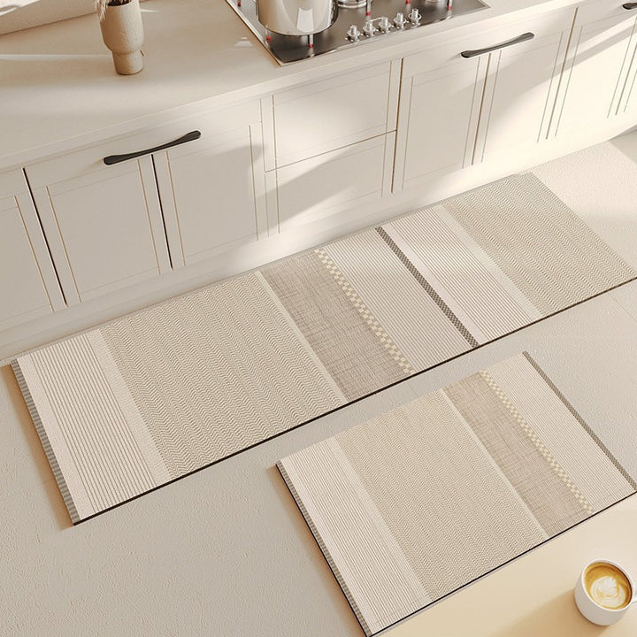 Abstract Geometric Kitchen Runner Mat