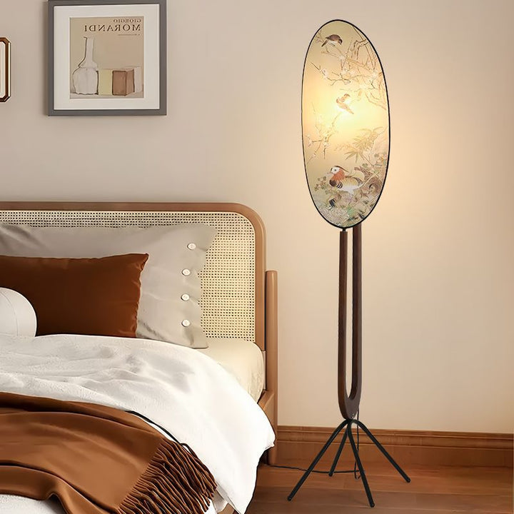 Artistic Tripod Floor Lamp