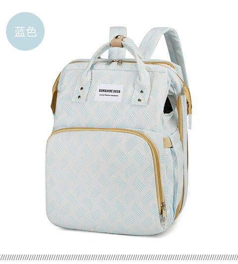 Functional Quilt-Patterned Backpack Kalsten