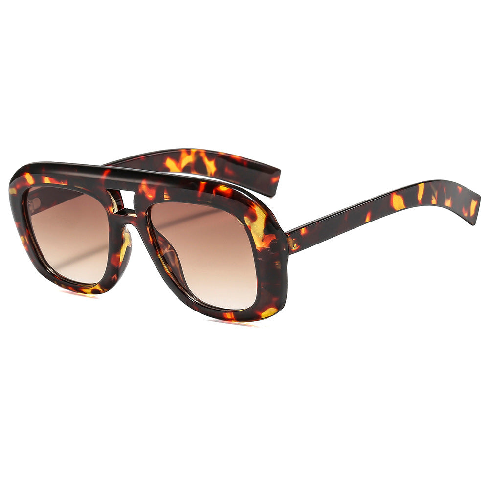 Oversized Modern Rectangle Sunglasses Kalsten