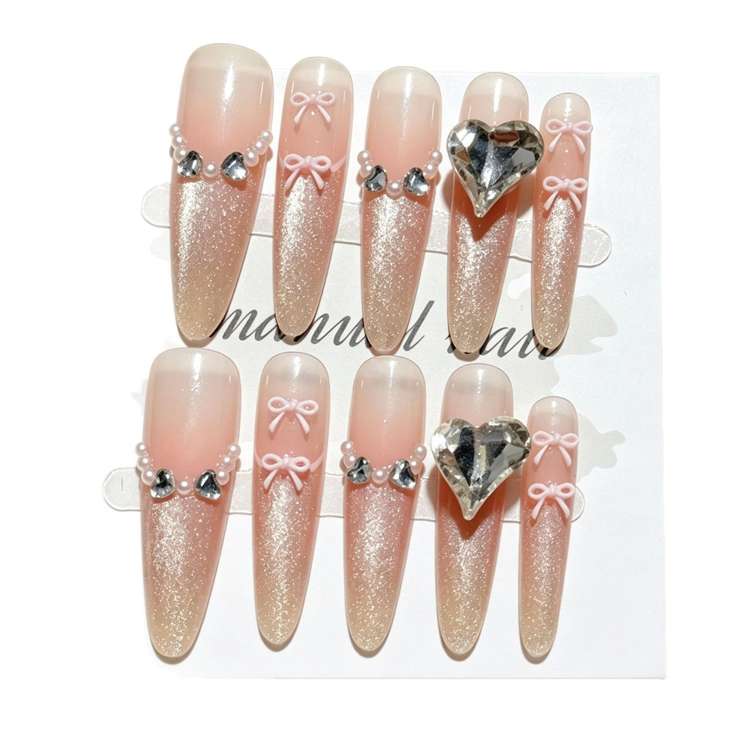 Decorative Rhinestone Nail Art Tips Kalsten
