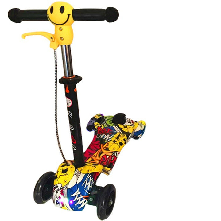 LED-Illuminated Trick Scooter Kalsten