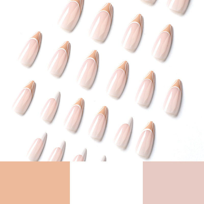 Elegant Nail Extensions with Creative Design Kalsten