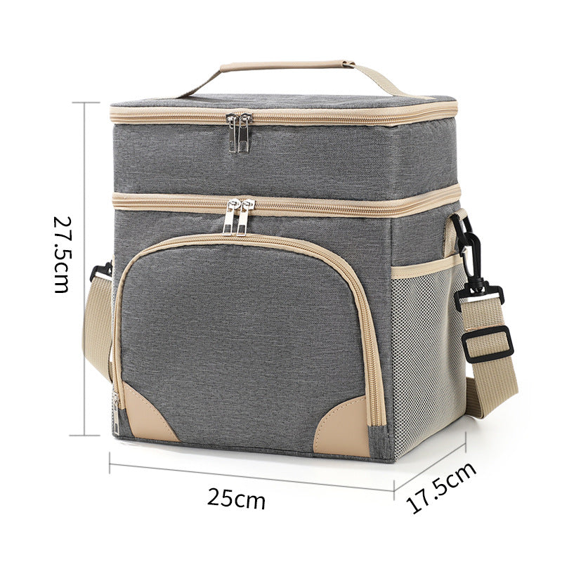 Insulated Multi-Pocket Lunch Organizer Kalsten