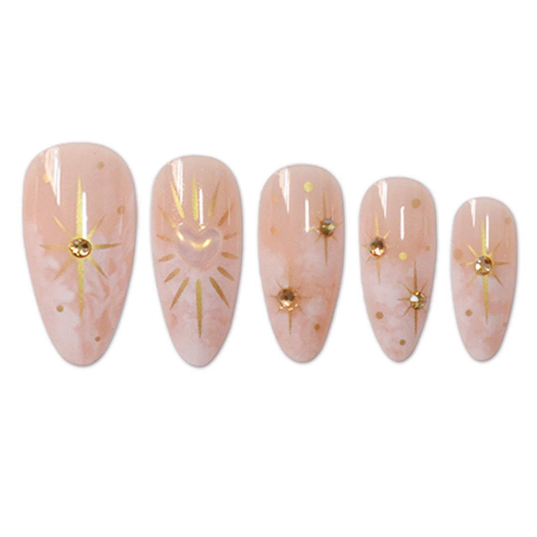 Chic Decorative Press-On Nail Art Kalsten