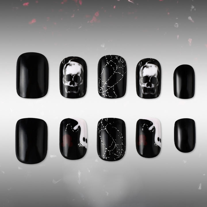 Halloween-Themed Press-On Nail Art Set Kalsten 1787542718