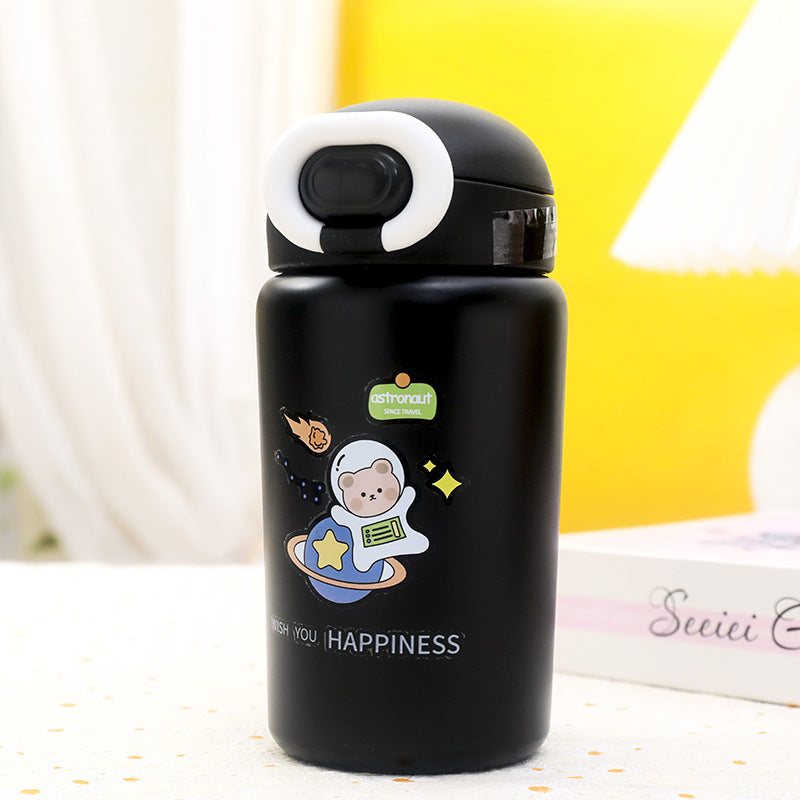 Women's insulated drinking bottle with practical screw cap and cute design Kalsten