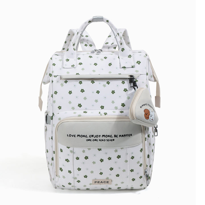 Stylish Floral Pattern School Backpack Kalsten