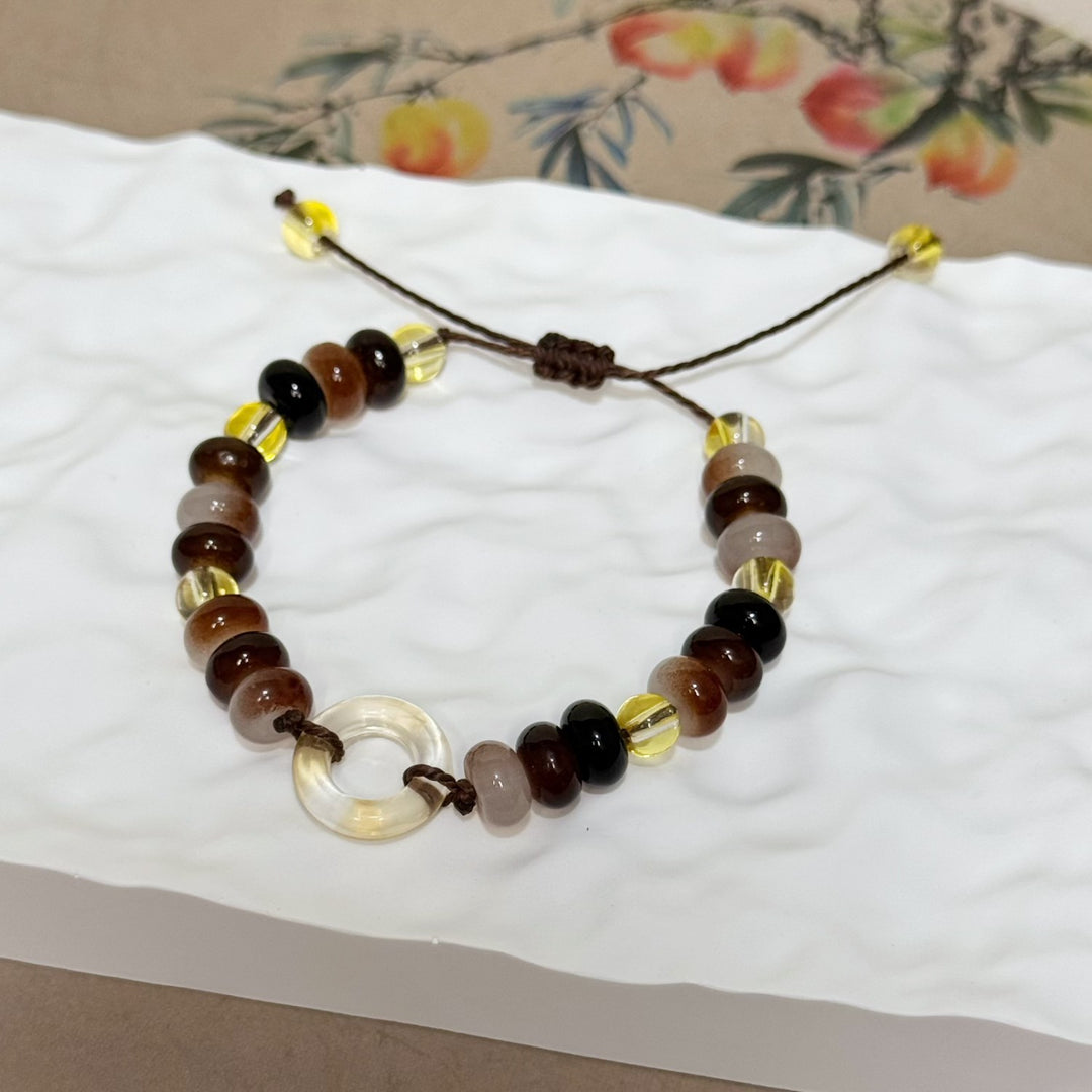 Adjustable Artisan Bead Bracelet Kalsten