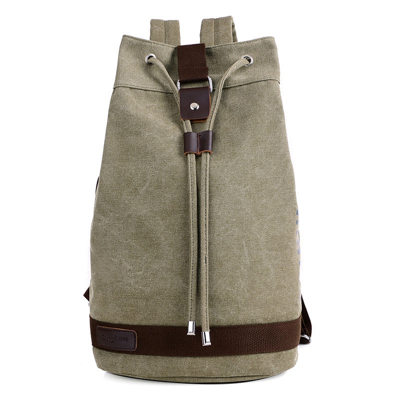 Trendy Canvas Drawstring Backpack Kalsten