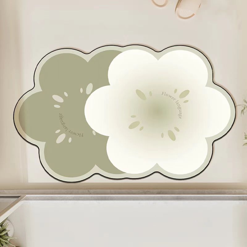 Decorative Floral Area Mat
