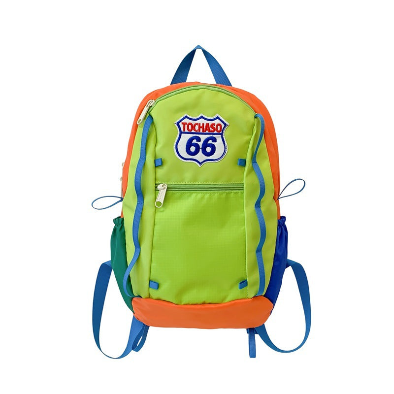 Colorful Patchwork Backpack Kalsten