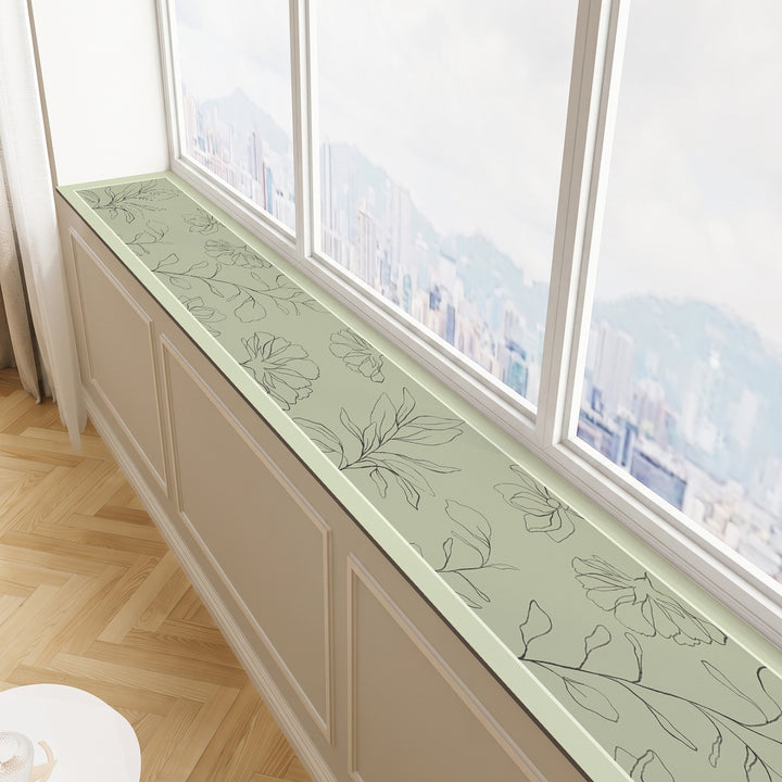 Floral Pattern Decorative Window Sill Mat Kalsten
