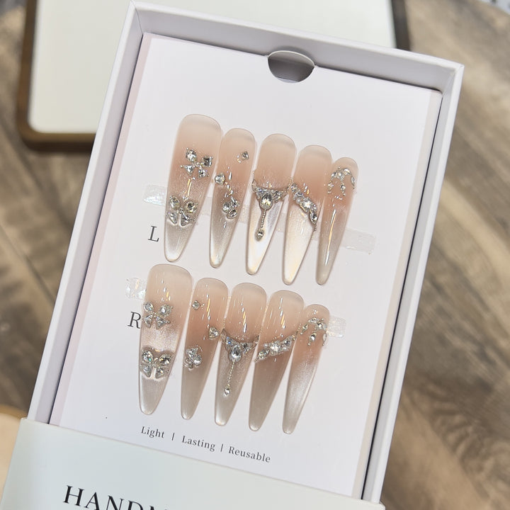 Reusable Stiletto Nail Tips Kalsten
