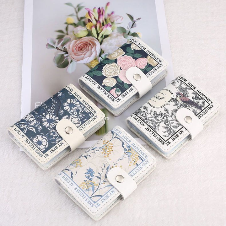 Elegant Rose Print Wallet Kalsten