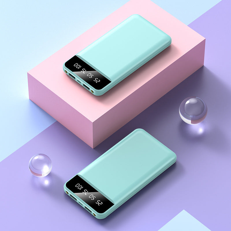 Portable power bank with digital smart display and fast charging speed Kalsten