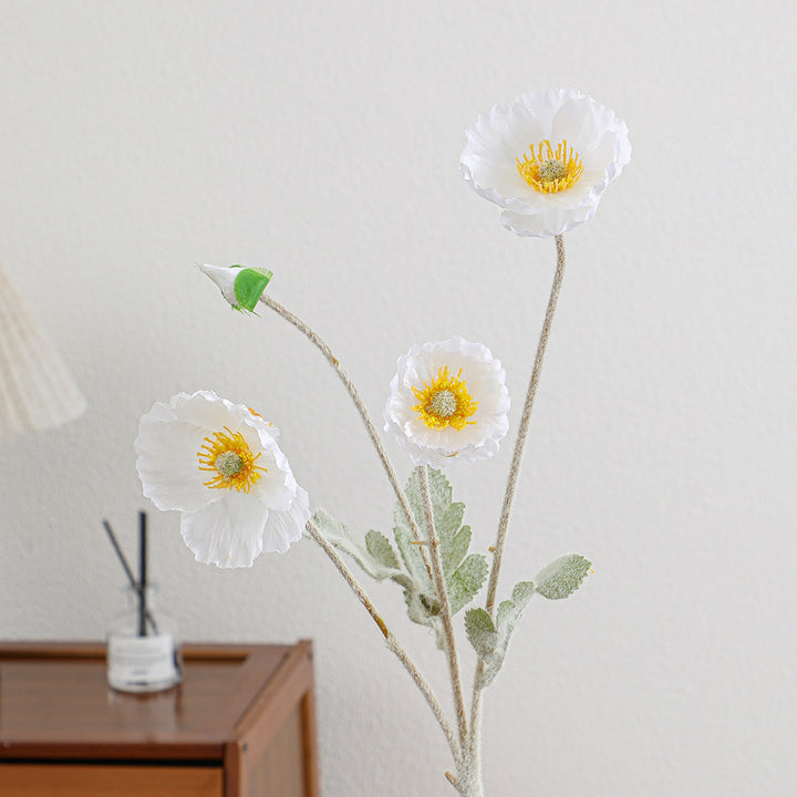 Decorative Art Poppy Bouquet