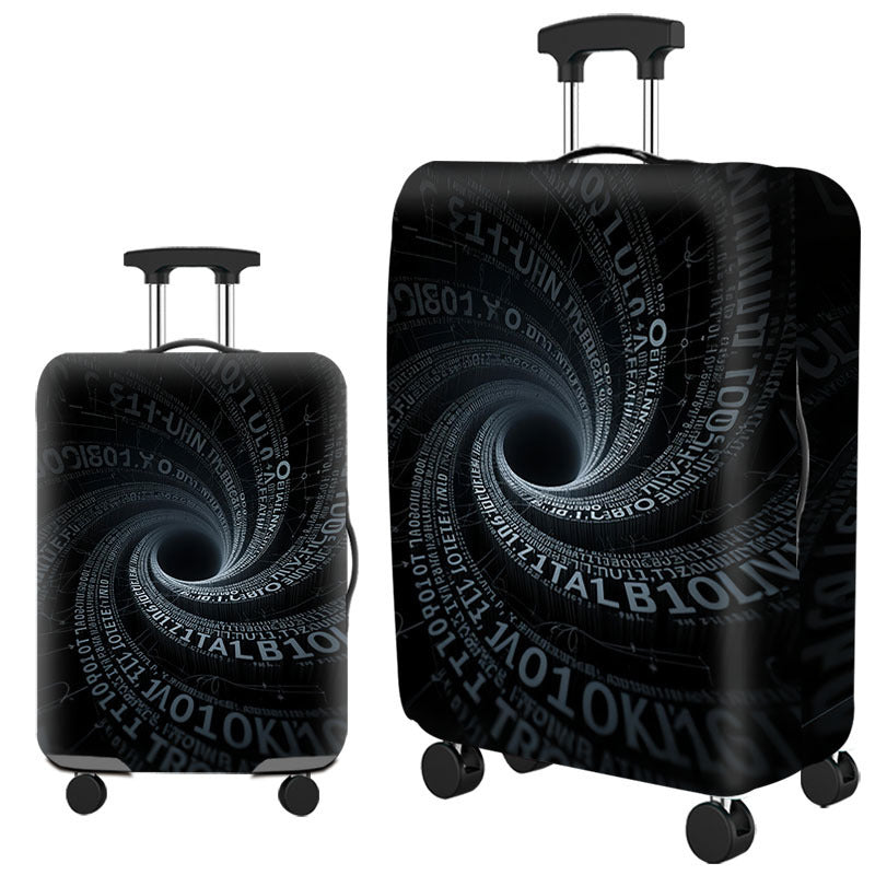 Unisex hard shell suitcase with a playful cat design Kalsten