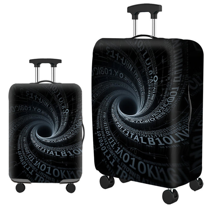 Unisex hard shell suitcase with a playful cat design Kalsten